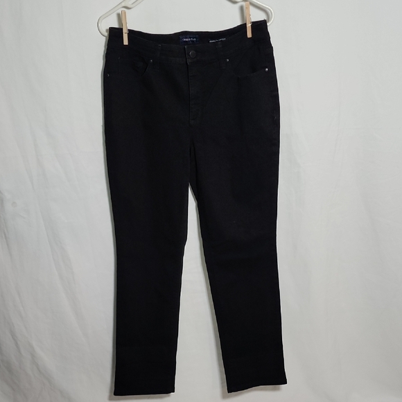 Charter Club Denim - Charter Club Black Straight Leg Jeans Timeless Style